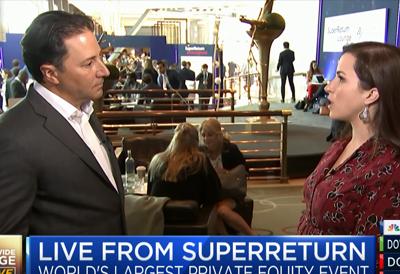 CNBC: Interview with Michael Arougheti at SuperReturn Berlin
